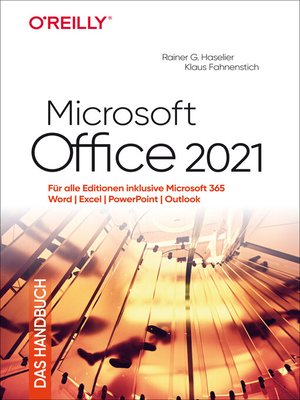cover image of Microsoft Office 2021 – Das Handbuch